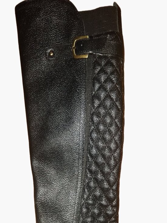 NATURALIZER N5 COMFORT KNEE HIGH BLACK BOOTS SIZE 6.5 US - Picture 12 of 14